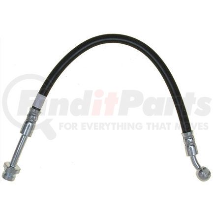18J4601 by ACDELCO - Brake Hydraulic Hose - 15.4", Black, Silver, Corrosion Resistant Steel