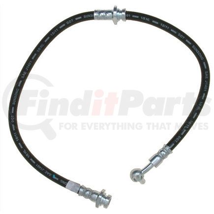 18J4644 by ACDELCO - Brake Hydraulic Hose - 24.8" Black, Corrosion Resistant Steel, EPDM Rubber
