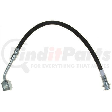 18J4676 by ACDELCO - Brake Hydraulic Hose - 17" Black, Corrosion Resistant Steel, EPDM Rubber
