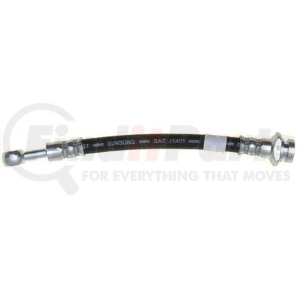 18J4731 by ACDELCO - Brake Hydraulic Hose - 7.6" Black, Corrosion Resistant Steel, EPDM Rubber