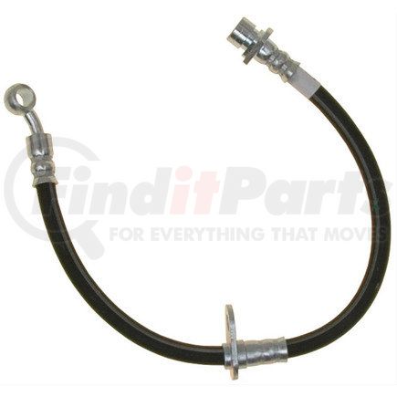 18J4847 by ACDELCO - Brake Hydraulic Hose - 16.65" Black, Corrosion Resistant Steel, EPDM Rubber