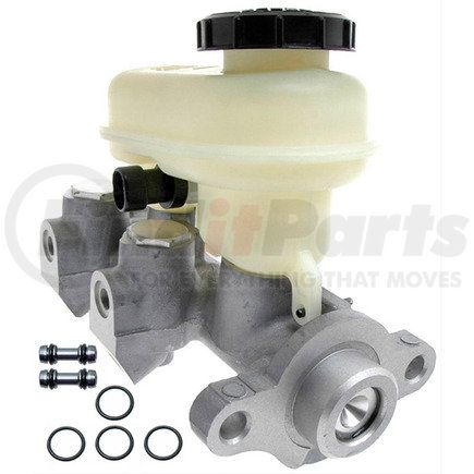 18M750 by ACDELCO - Brake Master Cylinder - 0.875" Bore Aluminum, 2 Mounting Holes