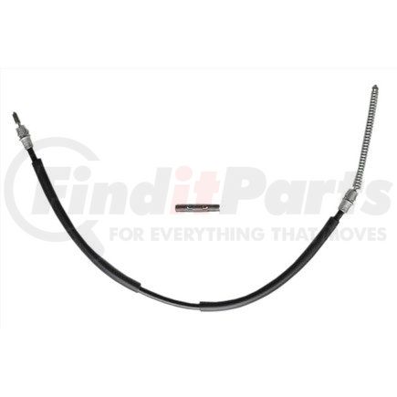 18P1180 by ACDELCO - Parking Brake Cable - Rear, 31.80", Fixed Wire Stop End, Steel