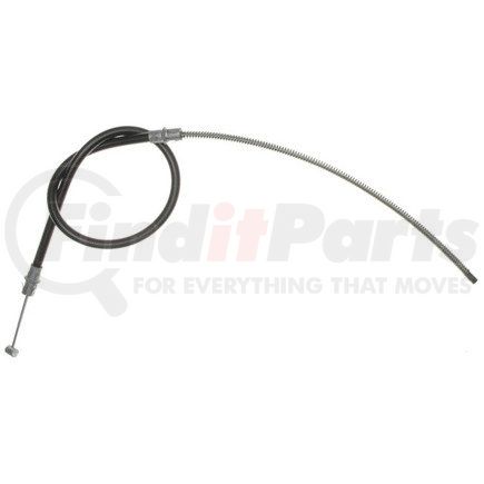 18P1293 by ACDELCO - Parking Brake Cable - Front, 41.80", Fixed Wire Stop End, Steel