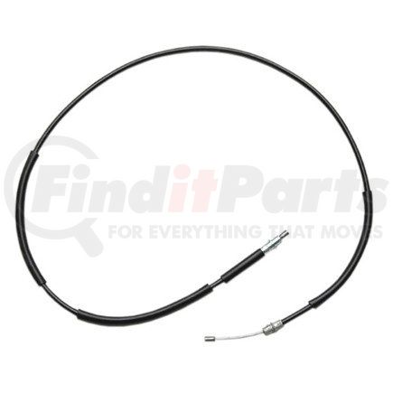 18P1623 by ACDELCO - Parking Brake Cable - Rear, 71.90", Fixed Wire Stop End, Steel