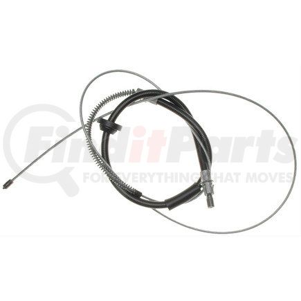 18P2039 by ACDELCO - Parking Brake Cable - Front, 84.50", Fixed Wire Stop End, Steel