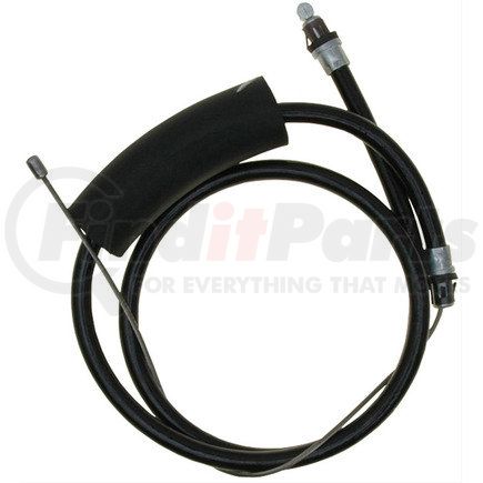18P2902 by ACDELCO - Parking Brake Cable - Steel, Front, Fixed Wire Stop End, Steel