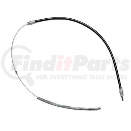 18P582 by ACDELCO - Parking Brake Cable - Front, 47.90", Fixed Wire Stop End, Steel