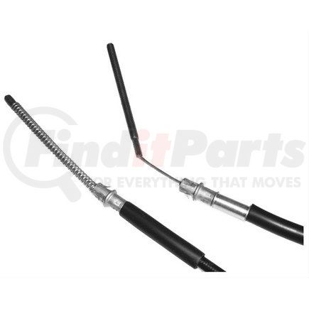 18P675 by ACDELCO - Parking Brake Cable - Rear, 105.00", Threaded End 1, Fixed Wire Stop End 2