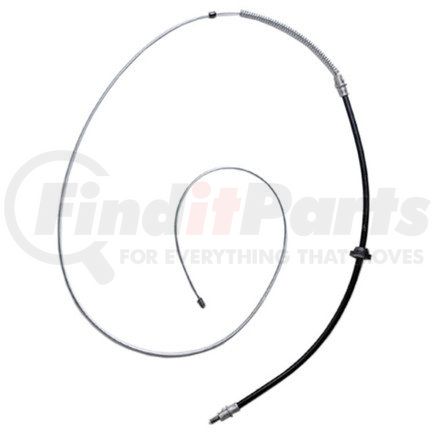 18P904 by ACDELCO - Parking Brake Cable - Front, 88.50", Fixed Wire Stop End, Steel