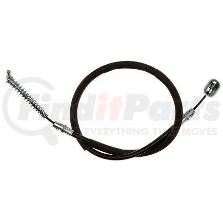 18P96722 by ACDELCO - Parking Brake Cable - Rear, 44.20", Bent End 1, Barrel End End 2