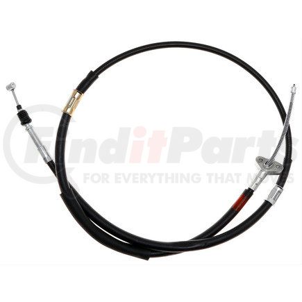 18P95156 by ACDELCO - Parking Brake Cable - Rear Driver Side, 62.992" Cable, Black