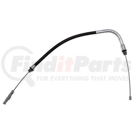 18P96880 by ACDELCO - Parking Brake Cable - Rear Passenger Side, Black, EPDM Rubber