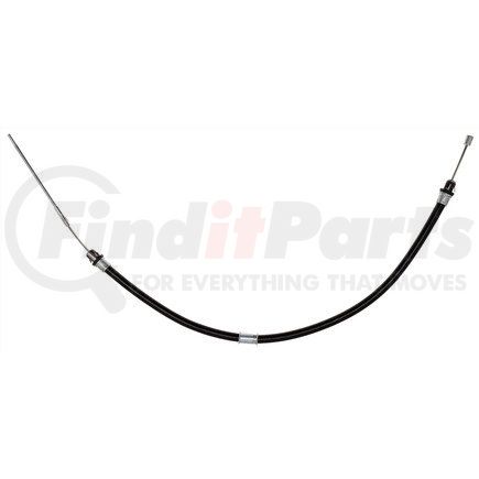 18P96879 by ACDELCO - Parking Brake Cable - Rear Driver Side, Black, EPDM Rubber, Specific Fit