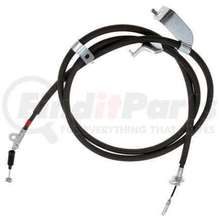 18P96958 by ACDELCO - Parking Brake Cable - Rear Passenger Side, Black, EPDM Rubber