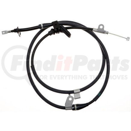 18P97071 by ACDELCO - Parking Brake Cable - Rear Driver Side, Black, EPDM Rubber, Specific Fit