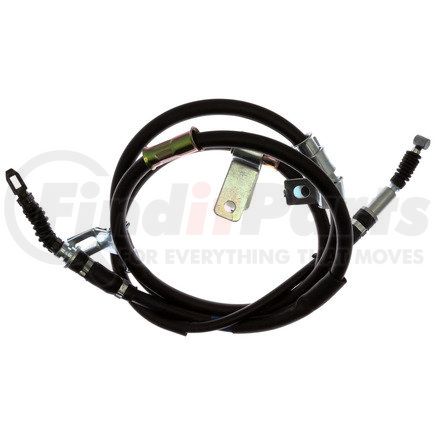 18P97110 by ACDELCO - Parking Brake Cable - Rear Passenger Side, Black, EPDM Rubber