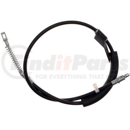 18P97144 by ACDELCO - Parking Brake Cable - Rear, 60.20", Swaged End 1, Closed Swaged Socket End 2