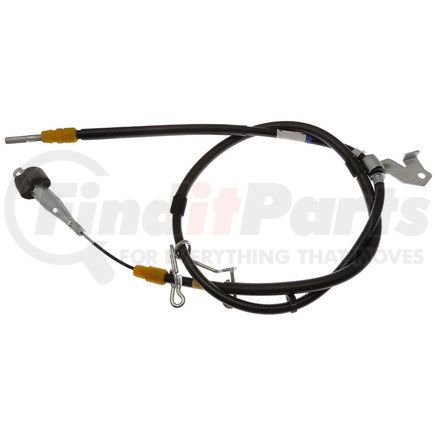 18P97320 by ACDELCO - Parking Brake Cable - Rear, Equalizer Bar End 1, Rectangle Opening End 2
