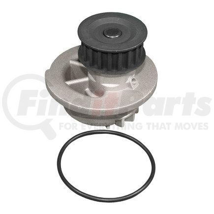 252-658 by ACDELCO - Engine Water Pump - Grey Iron, Standard Impeller, 12 Vane, Timing belt