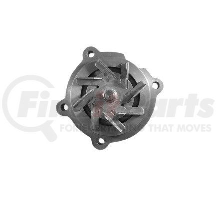 252-795 by ACDELCO - Engine Water Pump - 4 Hub Holes, Steel, Reverse Impeller, 8 Vane, Timing belt