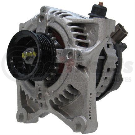 334-2895 by ACDELCO - Alternator - 12V, Nippondenso, 6 Pulley Groove, Internal, Clockwise