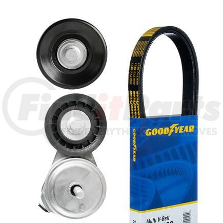 3004 by GOODYEAR - Serpentine Belt Drive Component Kit