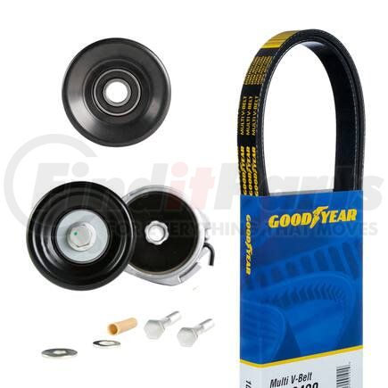 Goodyear 3014 Serpentine Belt Serpentine Belt Drive Component Kit