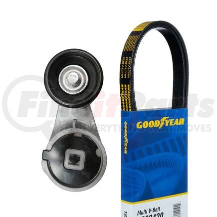 Goodyear 3028 Serpentine Belt Serpentine Belt Drive Component Kit