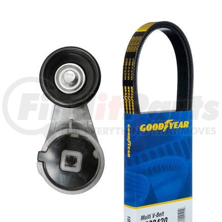 Goodyear 3027 Serpentine Belt Serpentine Belt Drive Component Kit