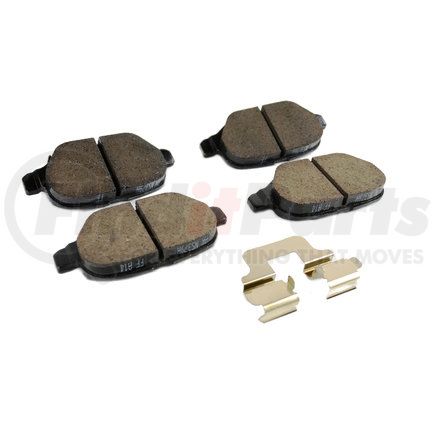 68088919AB by MOPAR - Disc Brake Pad Set - Rear, For 2012-2019 Fiat 500