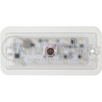 5626337 by BUYERS PRODUCTS - Dome Light - 5.8 Inch Rectangular LED Interior, with Built-In Switch