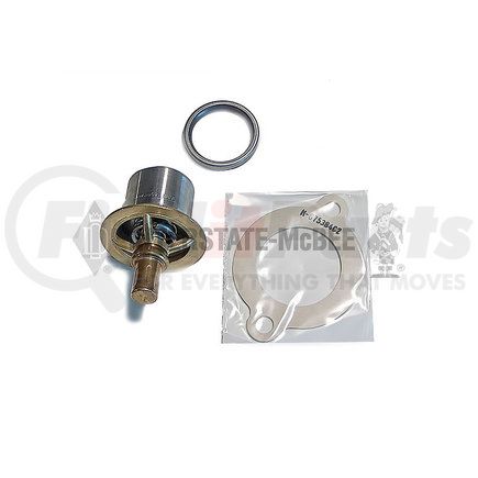 M-1801191C91 by INTERSTATE MCBEE - Engine Coolant Thermostat Kit - 180 Degree