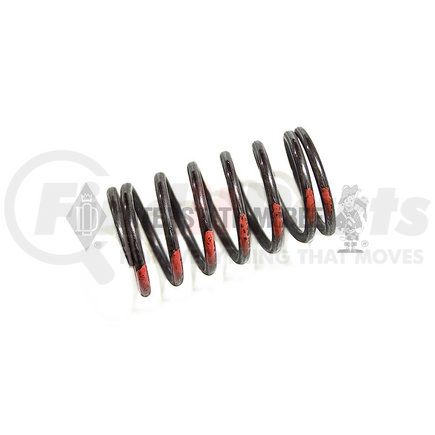 M-3001154 by INTERSTATE MCBEE - Multi-Purpose Spring - Black/Orange, 7.4 Coil