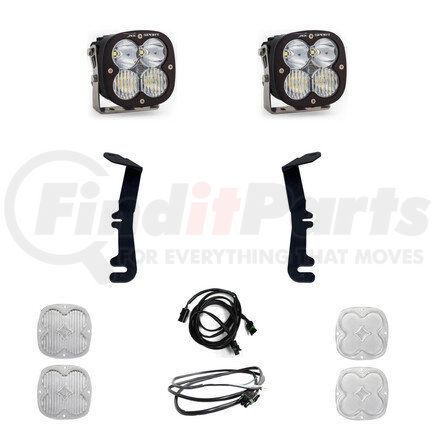 447774 by BAJA DESIGNS - A-Pillar Light Kit - for 2019-2022 Ram 1500 Rebel / 2021-2022 Ram 1500 TRX