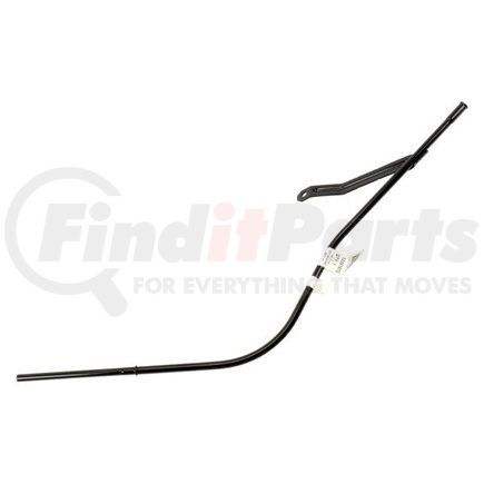 12561672 by ACDELCO - Engine Oil Dipstick Tube - 0.374" O.D. Black Steel, 1 Mount Hole