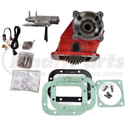 8500XRN011RJ by BEZARES USA - Power Take Off (PTO) Assembly - Pneumatic Shifting, 8-Bolts, Heavy Duty, 1:1.38 Ratio