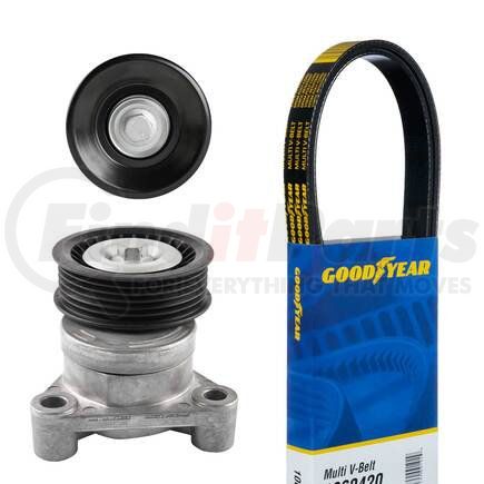 3144 by GOODYEAR BELTS - Serpentine Belt Drive Component Kit