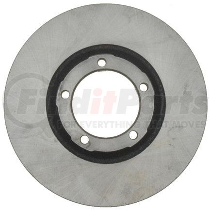 18A869A by ACDELCO - Disc Brake Rotor - 4 Lug Holes, Cast Iron, Non-Coated, Plain, Vented, Front