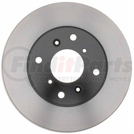 18A869 by ACDELCO - Disc Brake Rotor - 4 Lug Holes, Cast Iron, Plain, Turned Ground, Vented, Front