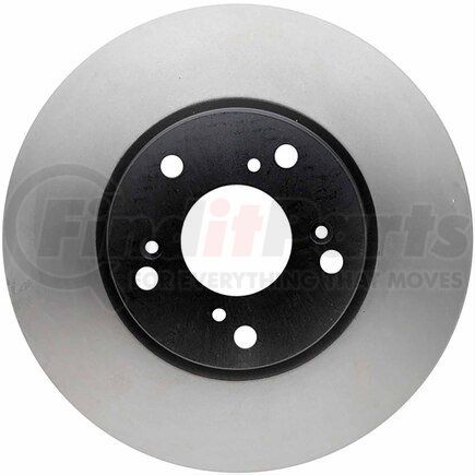 18A912 by ACDELCO - Disc Brake Rotor - 5 Lug Holes, Cast Iron, Plain, Turned Ground, Vented, Front