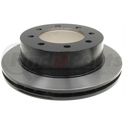 18A926 by ACDELCO - Disc Brake Rotor - 8 Lug Holes, Cast Iron, Plain, Turned Ground, Vented, Rear