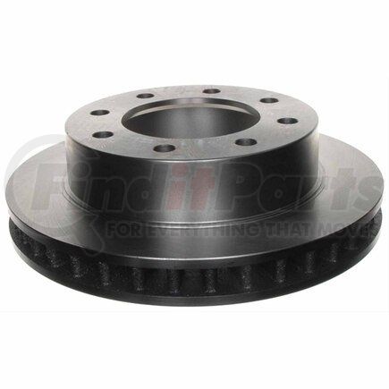 18A927A by ACDELCO - Disc Brake Rotor - 8 Lug Holes, Cast Iron, Non-Coated, Plain, Vented, Front