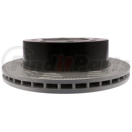 18A926SD by ACDELCO - Disc Brake Rotor - 8 Lug Holes, Cast Iron Slotted, Turned, Vented, Rear