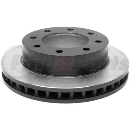 18A927 by ACDELCO - Disc Brake Rotor - 8 Lug Holes, Cast Iron, Plain, Turned Ground, Vented, Front