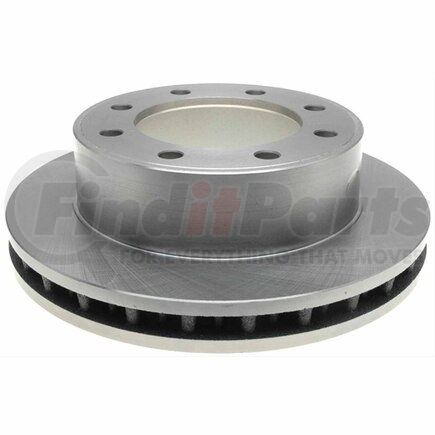 18A968A by ACDELCO - Disc Brake Rotor - 8 Lug Holes, Cast Iron, Non-Coated, Plain, Vented, Front