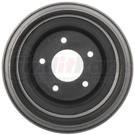 18B145 by ACDELCO - Brake Drum - Rear, Turned, Cast Iron, Regular, Plain Cooling Fins