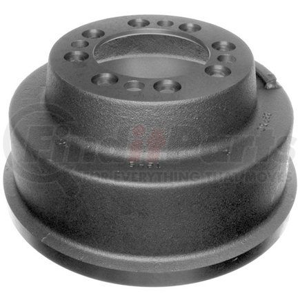 18B170 by ACDELCO - Brake Drum - Rear, 8 Bolt Holes, 6.5" Bolt Circle, Turned, Cast Iron, Regular