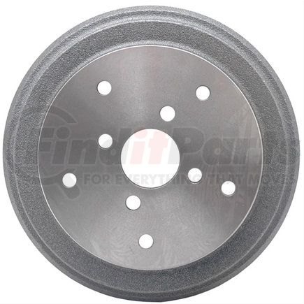 18B173 by ACDELCO - Brake Drum - Rear, Turned, Cast Iron, Regular, Plain Cooling Fins