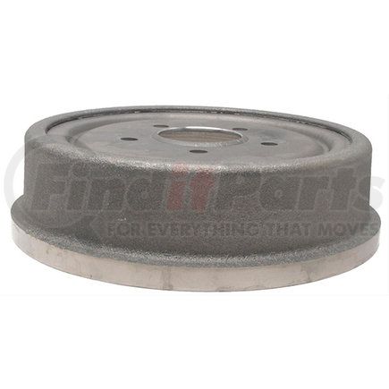 18B1 by ACDELCO - Brake Drum - Rear, Turned, Cast Iron, Regular, Plain Cooling Fins